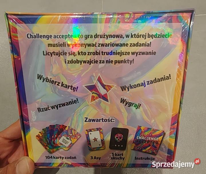 Gra karciana Trefl Challenge Accepted Toruń