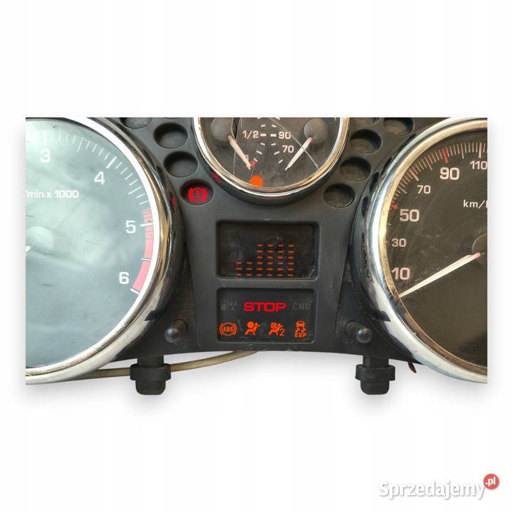 LICZNIK ZEGARY 9666637080 Peugeot 206 14 HDI osobowe Chełm