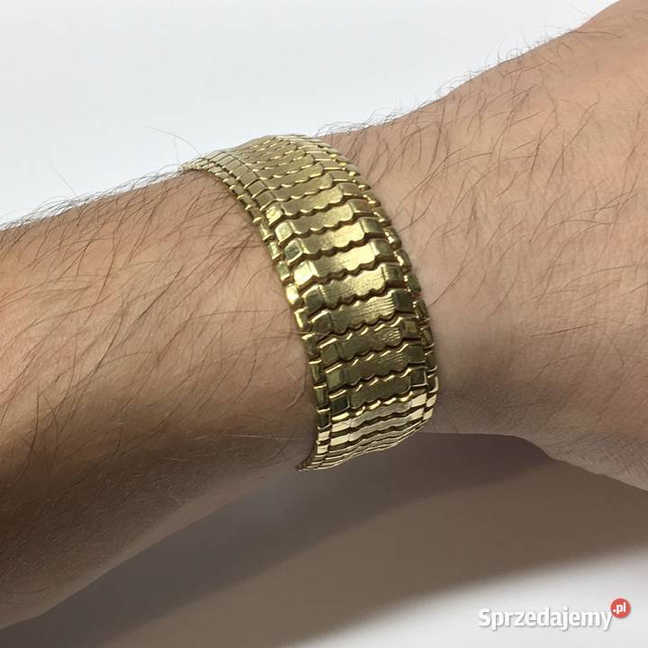 Złota BRANSOLETKA damska 750 18K cudowna Warszawa sprzedam