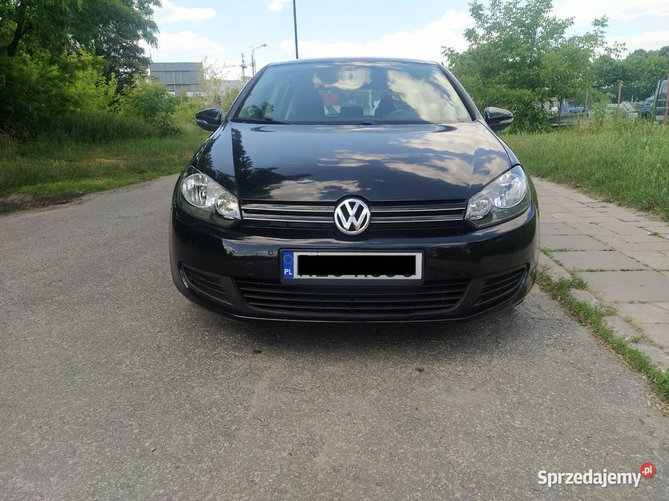 Golf 6 20TDI czarny alu klima hak diesel Kraków sprzedam