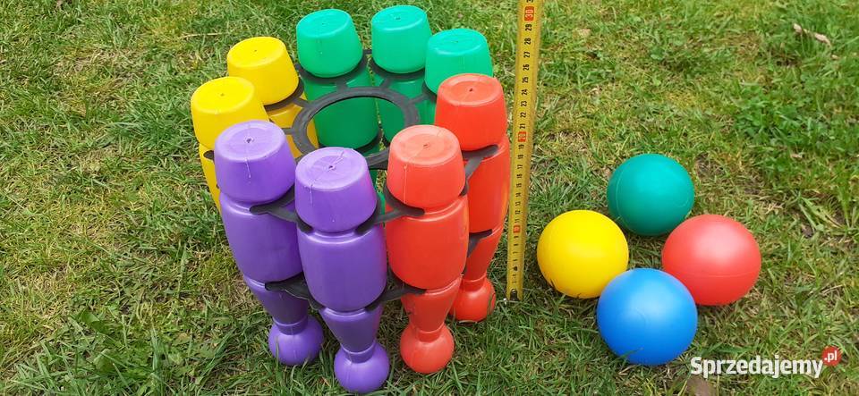 Kręgle 4 kulekulki małego kręglarza Tuszkowo