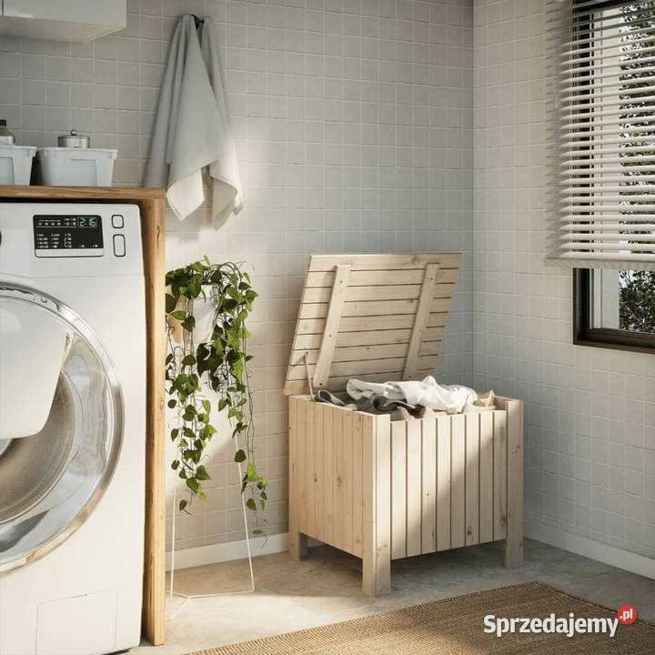 Skrzynia z wiekiem RANA 60x49x54 lite drewno