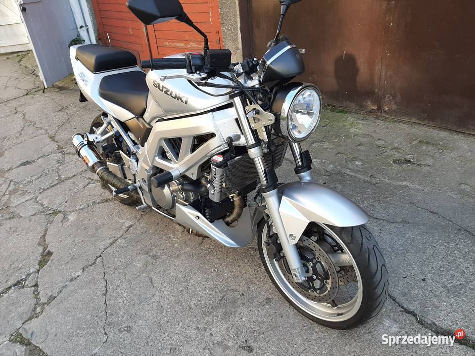 Suzuki sv 650n srebrny Szczecin