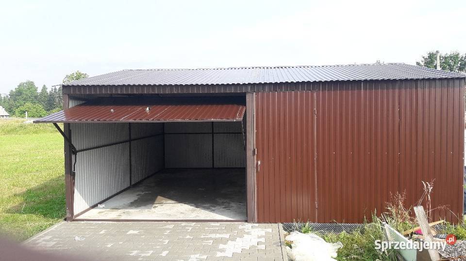 GARAŻ BLASZANY Wiata Hala Drewnopodobny Magazyn Środa Śląska