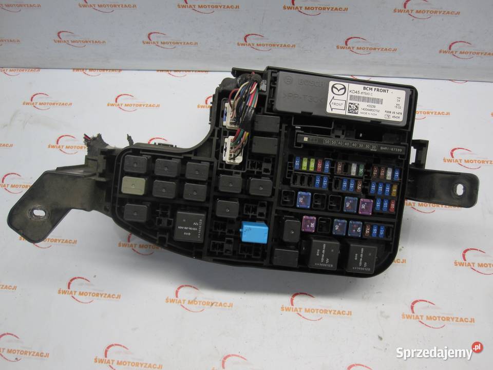 MAZDA 3 III 14r skrzynka bezpieczników Kielce