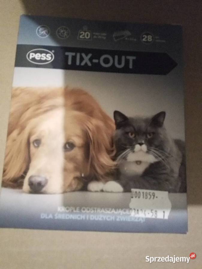 Preparat przeciw pchłom i kleszczom psów i kotów Katowice