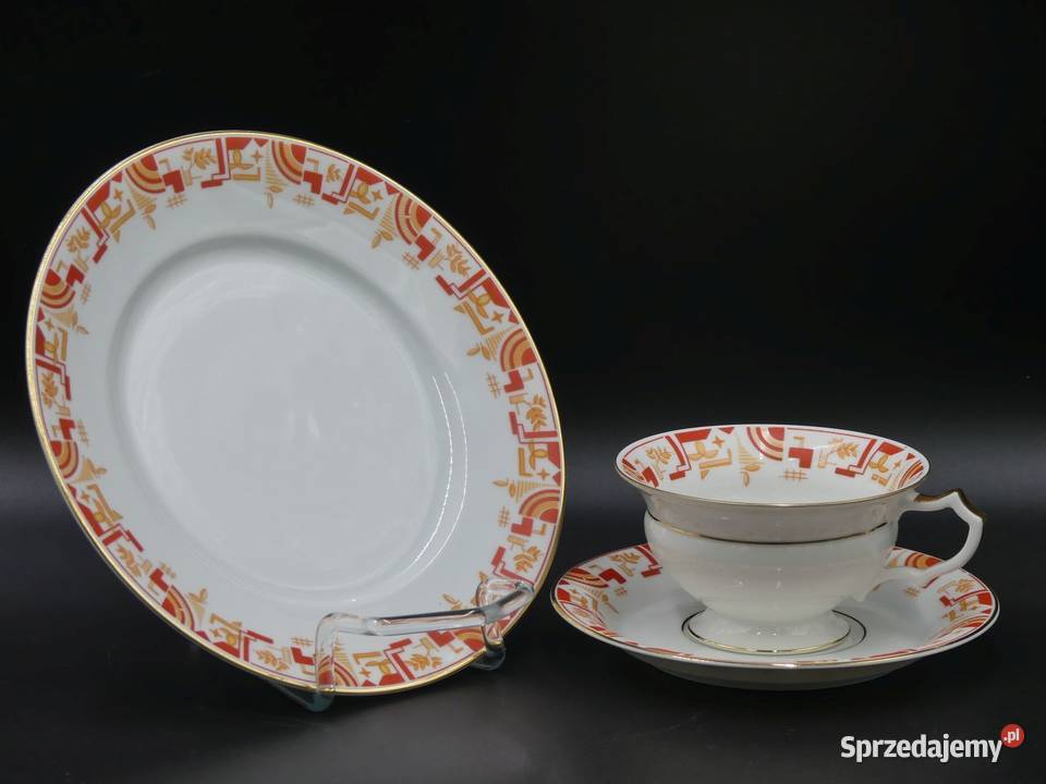 Urokliwe trio Hutschenreuther 1939 65 piękne Poznań