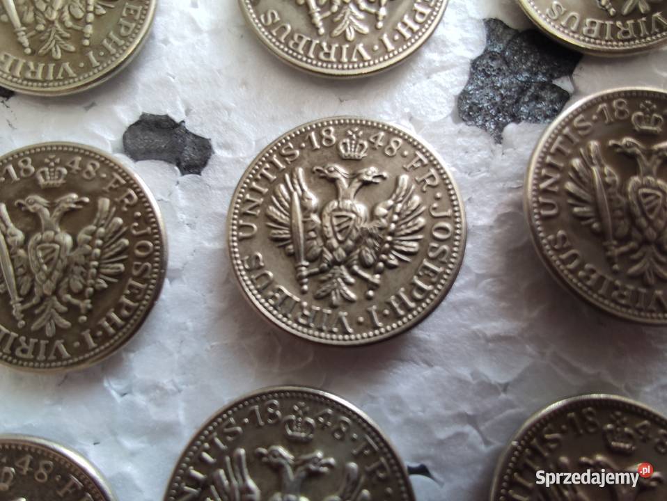 Guziki wojskowe FrJoseph Viribus Unitis Austria