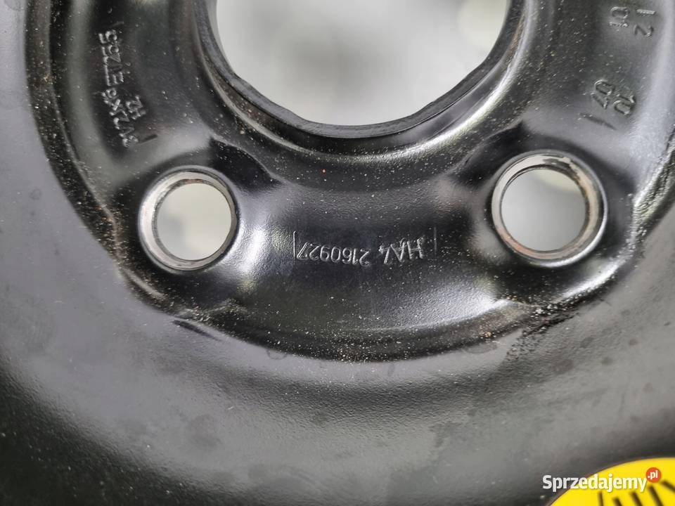 KOŁO DOJAZDOWE ZAPASOWE Audi Seat Vw Golf V Chełm