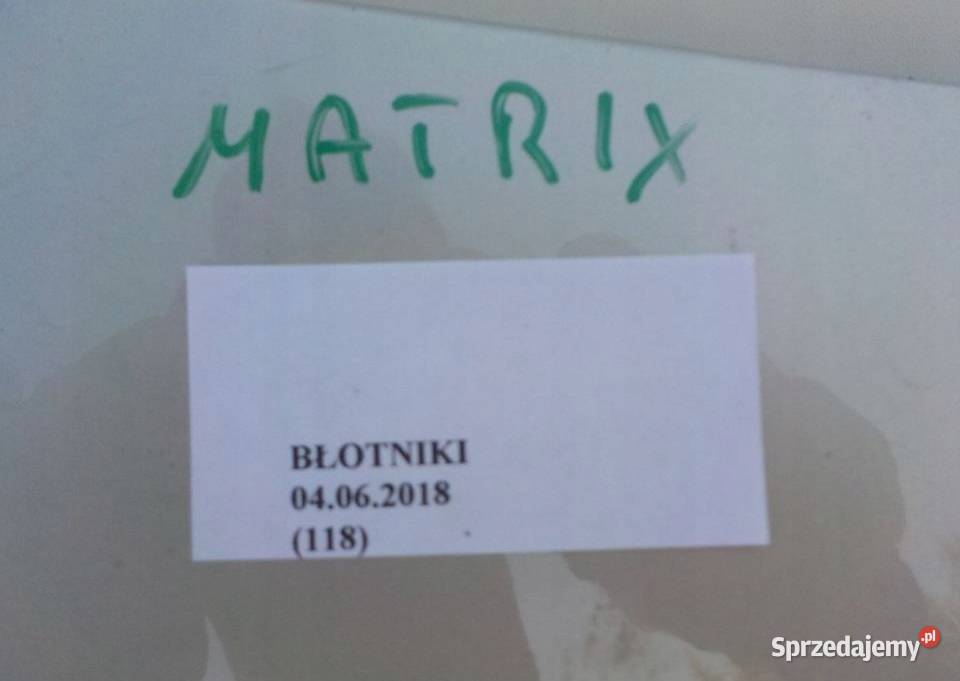 BŁOTNIK PRZEDNI PRAWY HYUNDAI MATRIX osobowe Nowy Tomyśl