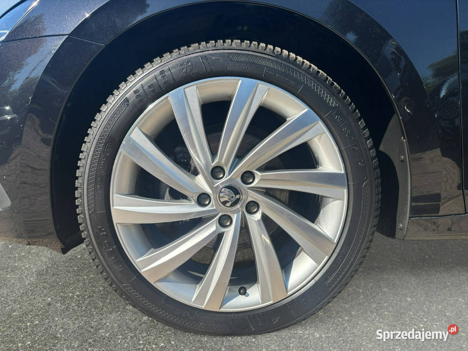 koda Octavia 20 TDI Style DSG Z Polskiego Salonu światła do jazdy dziennej Warszawa