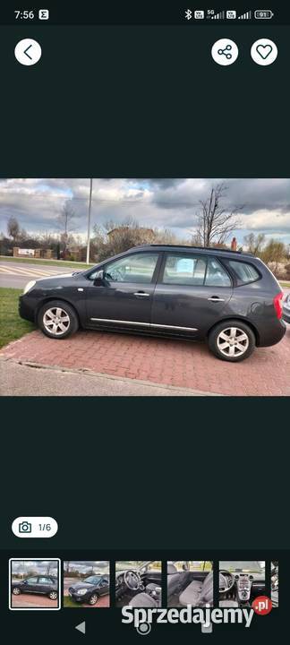 Sprzedam Kia Carens 20d 2008 poduszka powietrzna Ostrowiec Świętokrzyski