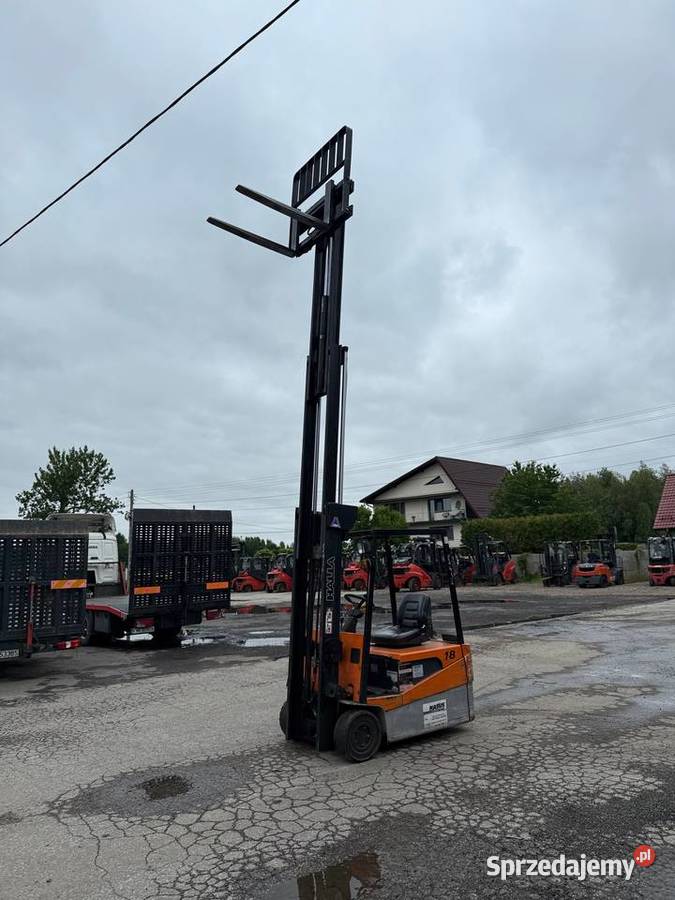 Wózek widłowy elektryczny HALLA 18t widlak 1800 Brzeźnica