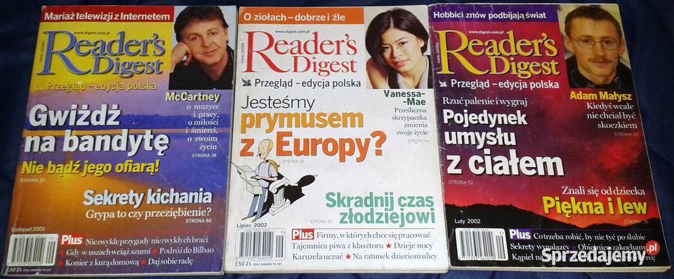 Readers Digest Przegląd 11 zeszytów lubelskie Chełm