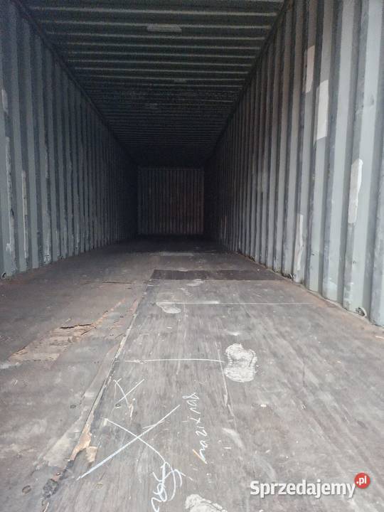 Kontener morski magazyn garaż blaszak 40HC Chotyłów sprzedam