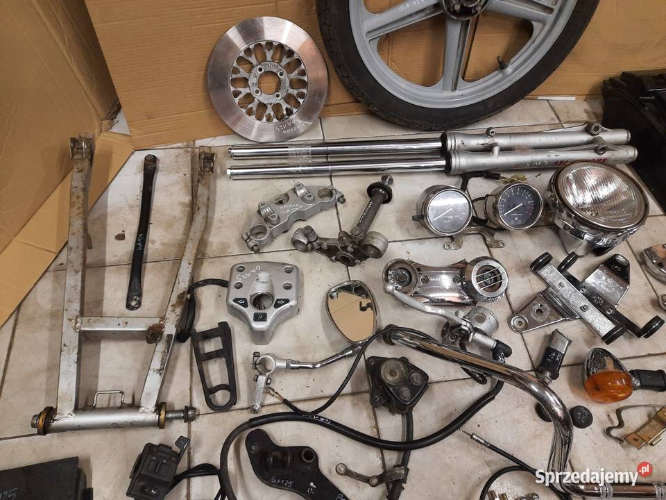 Hyosung GA 125 części cruise 1 koło oś lagi Jelenia Góra