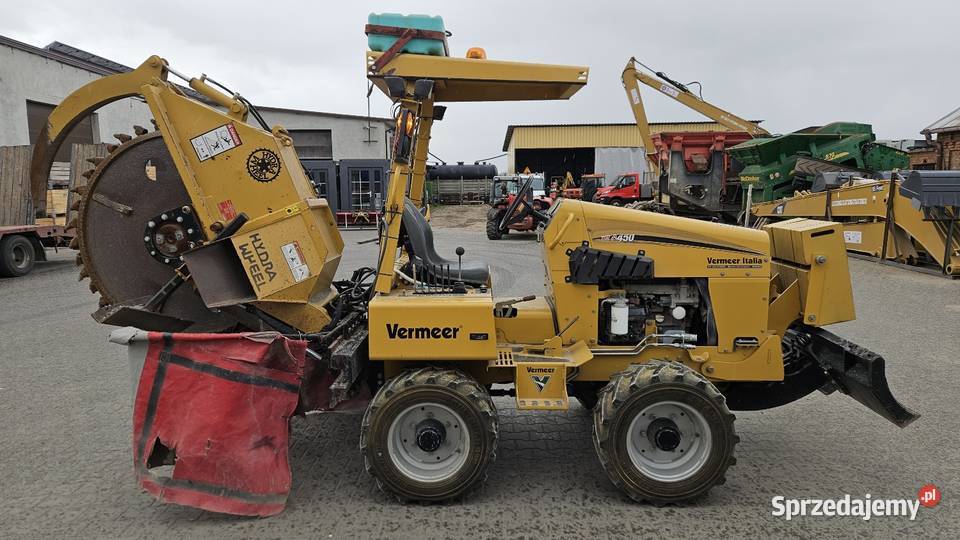 Koparka tarczowa Vermeer RTX450 HydraWheel CE Sochaczew