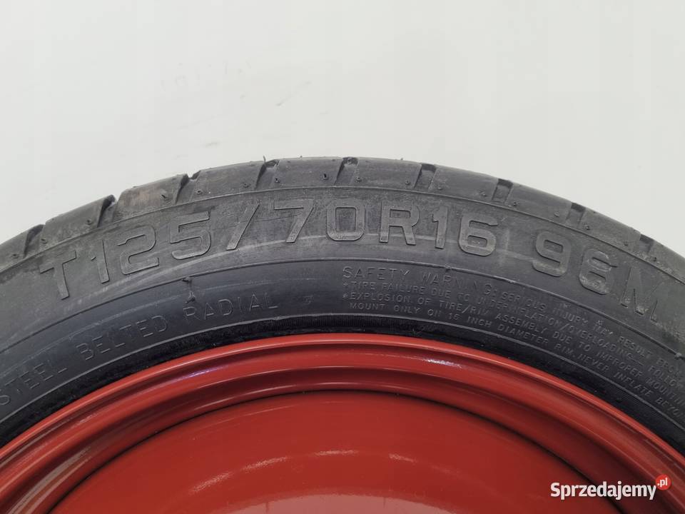 KOŁO DOJAZDOWE ZAPASOWE Renault Clio IV Captur Chełm