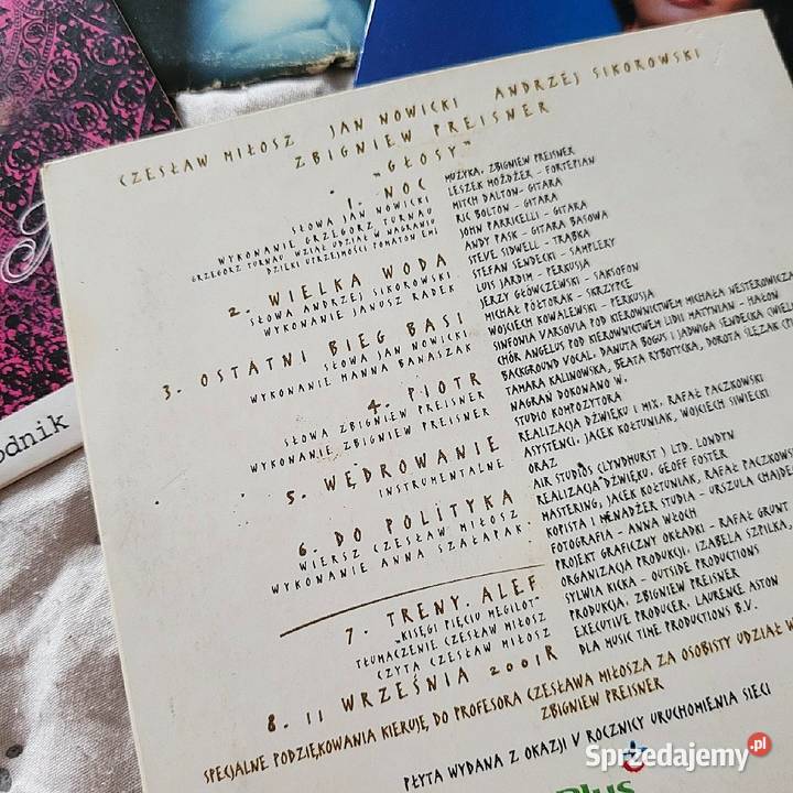 Jose Cura Bocelli Możdżer Preisner 4 płyty CD w sprzedam