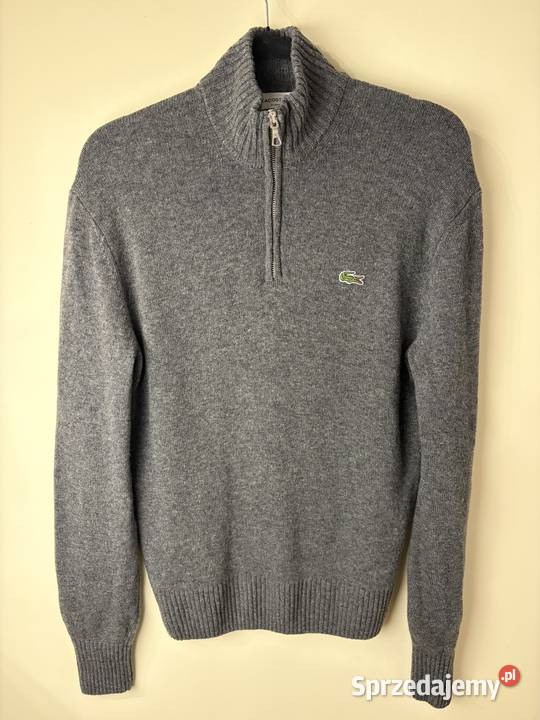 Sweter męski Lacoste Zip Neck AH305200 Rozmiar M Poznań