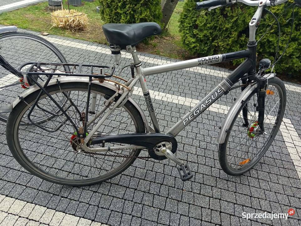 Rower miejski Pegasus Solero Alu Light solidny Besko sprzedam