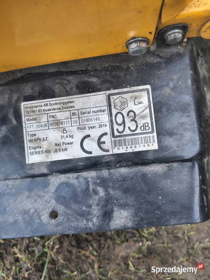 Glebogryzarka spalinowa 81 Krasnobród