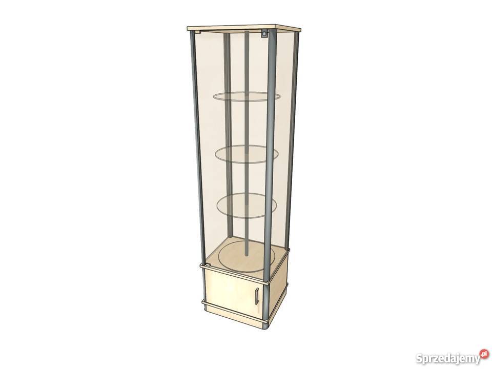 Oszklona gablota sklepowa meble sklepowe gabloty