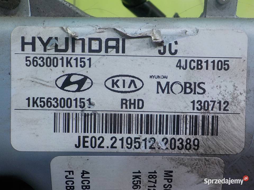 HYUNDAI ix20 16 CRDI 13r wspomaganie elektryczne Suków sprzedam