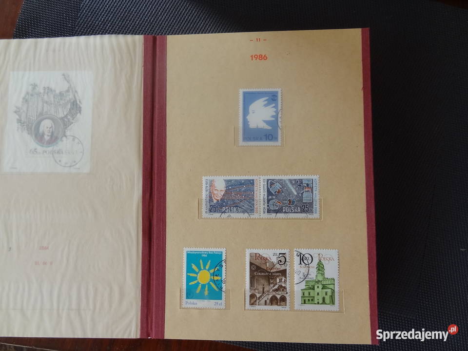 Klaser jubileuszowe tom XVI znaczki kasowane Jarosław