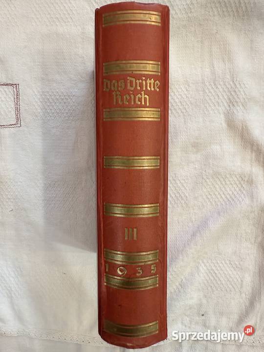 Książka historyczna Das Dritte Reich 1935 walor Pozostałe Kraków