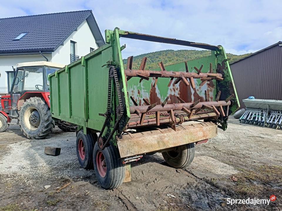 Rozrzutnik obornika tandem 6t Limanowa