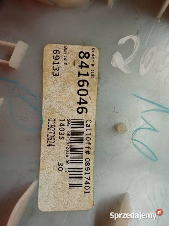 OSŁONA SŁUPKA B LEWA PRAWA CZARNA KOMPLET