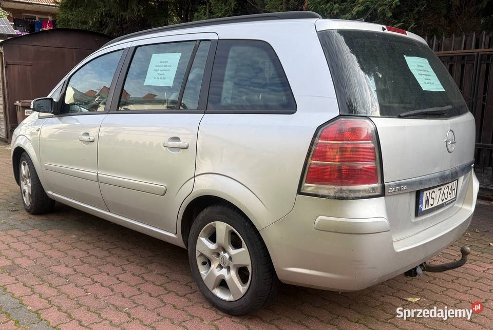 Opel Zafira 19 CDTI 20052006 7 osób lubelskie Łuków