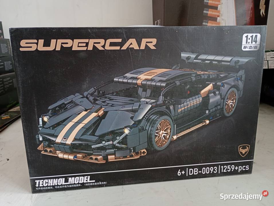 Zestaw Klocków Technic Supercar 114 1259 Klocki Biała Podlaska sprzedam
