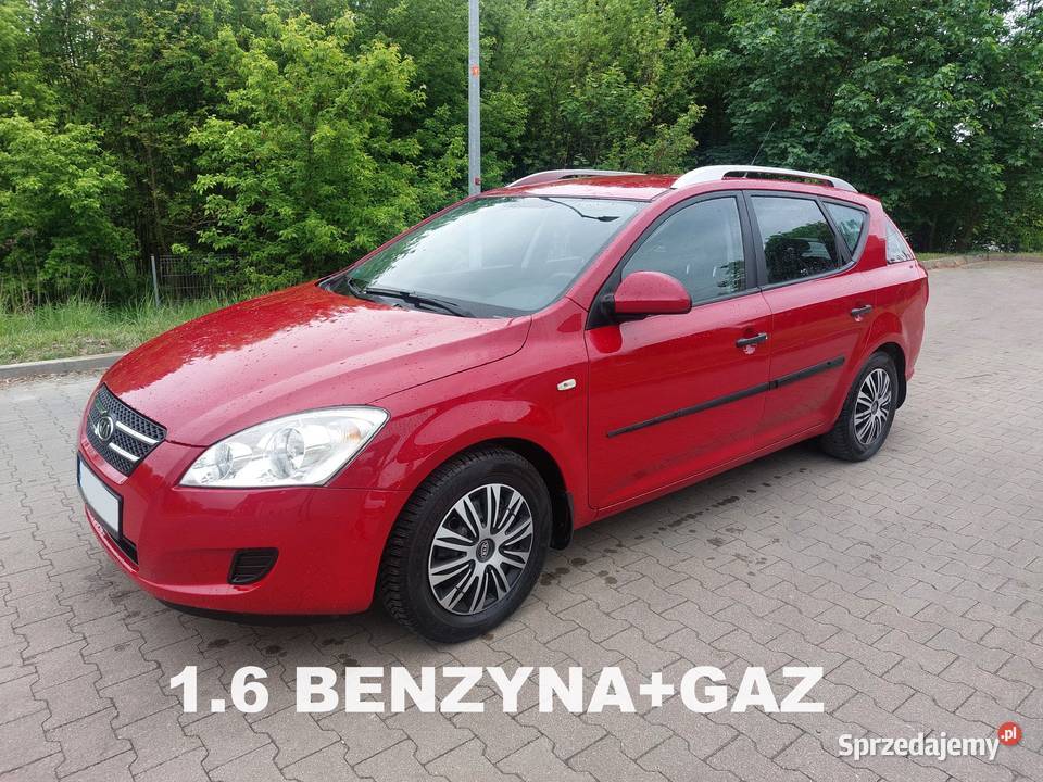 Ładna KIA Cee'd SW 1.6 + GAZ(2 - letni) * KLIMA * elektryka * SALON PL