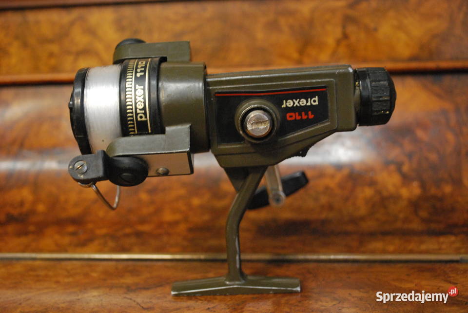 kołowrotek Prexer 1110 z czasów PRL Wisznia Mała