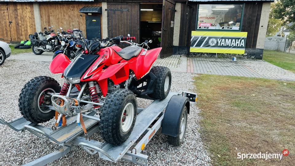 Honda TRX 450 dużym serwisie Białystok