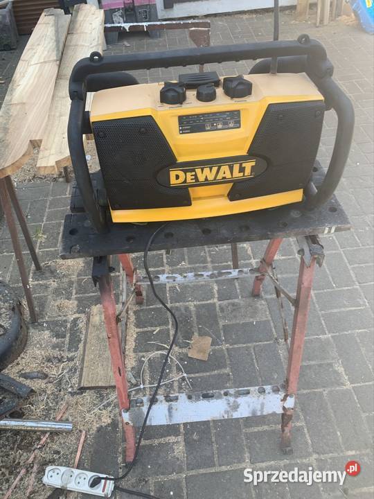 Radio budowlane dewalt dw911 Sierakówek sprzedam