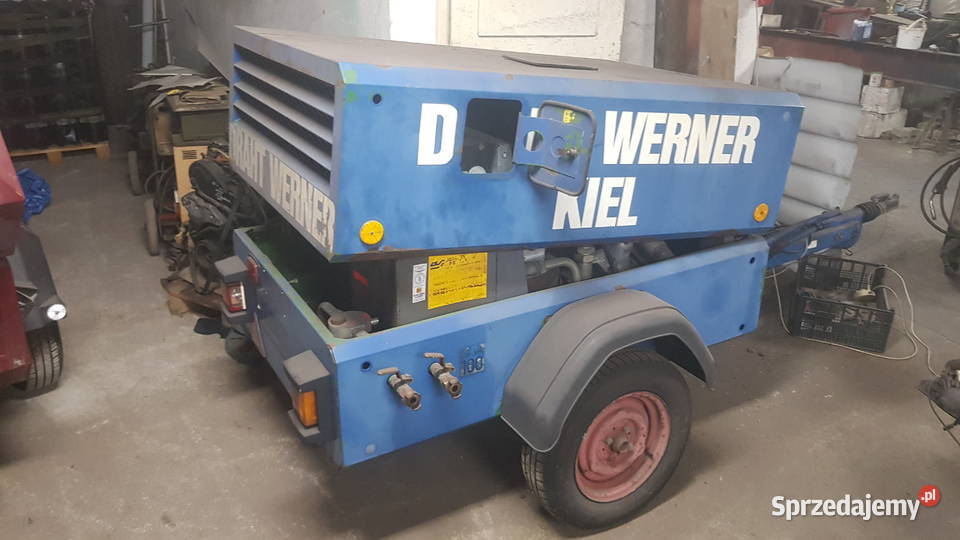 Kompresor srubowy spalinowy diesel 4 i 5m3 Brodnica