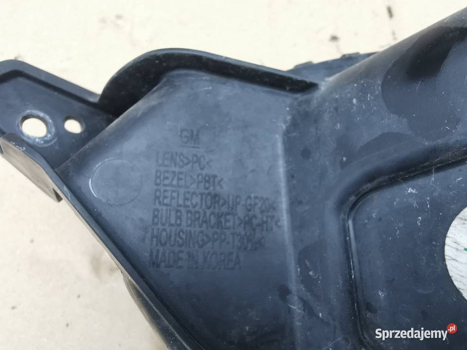 Halogen światło przeciwmgielne prawy rh opel halogeny Sieraków