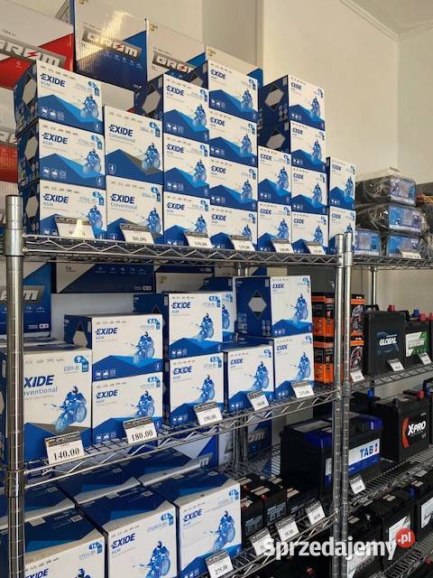 Akumulator motocyklowy EXIDE ETX16BS YTX16BS 12V Akumulatory motocyklowe Gniezno sprzedam