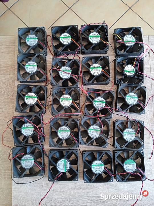 Wentylator DC 12V z demontażu śląskie