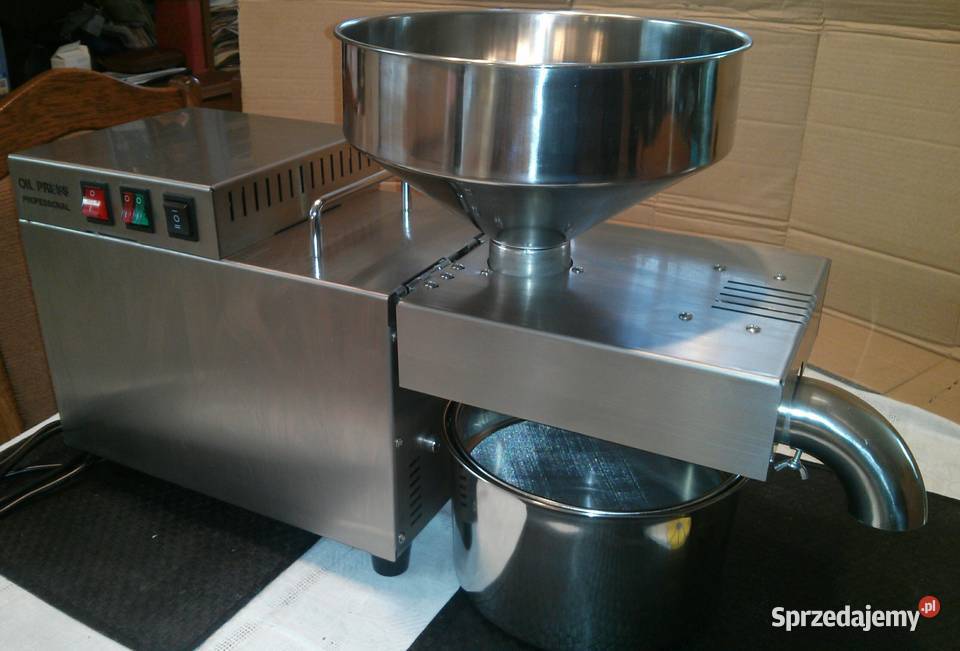 Prasa olejowa tłocznia oleju wytłaczarka olei mazowieckie