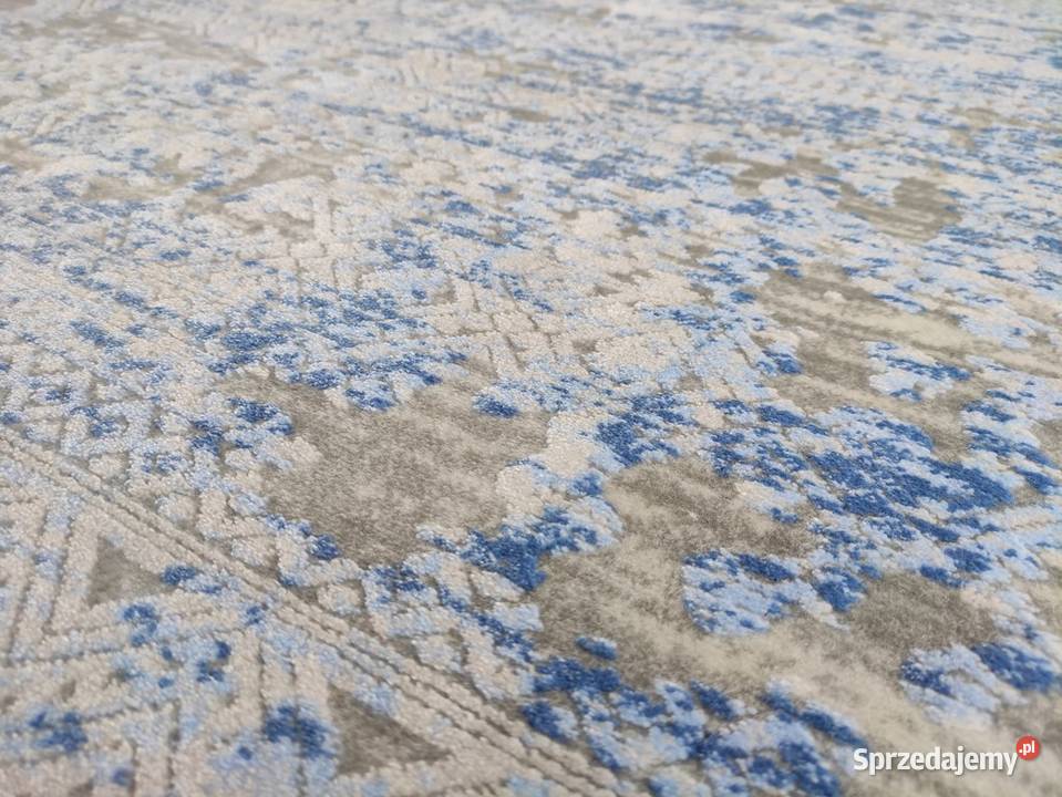 Dywan 160x230 szary niebieski 3351P Dywany i wykładziny Białystok