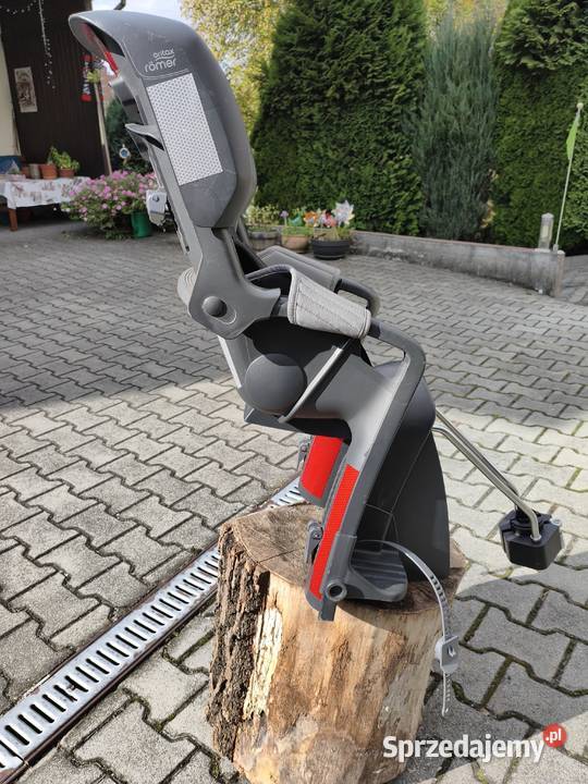 ODBLASKOWY Fotelik rowerowy dzieci Britax JOCKEY śląskie