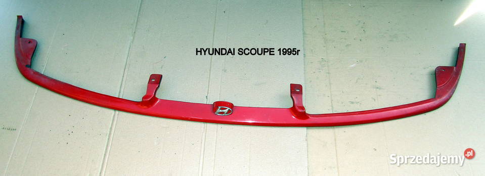 ATRAPAGRILLISTWA POD LAMPY HYUNDAI SCOUPE Rok produkcji 1995