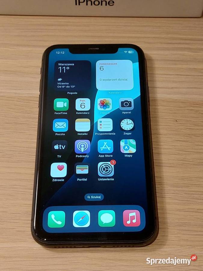 iPhone 11 64GB 76 Czarny Idealny Stan Warszawa sprzedam