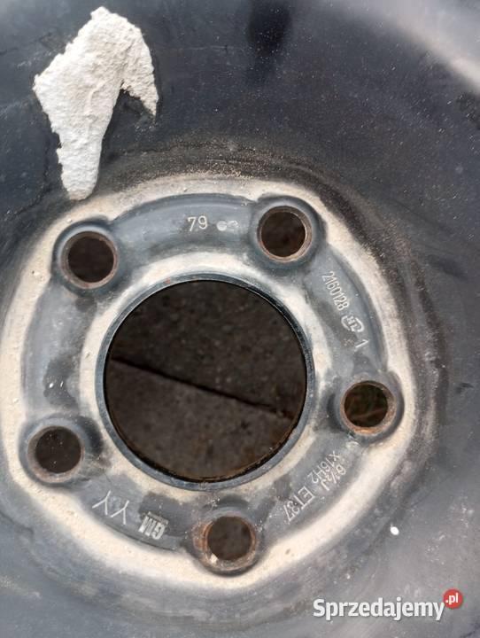 Koło zapasowe Opel Zafira b astra h 5x110 Świecie nad Osą