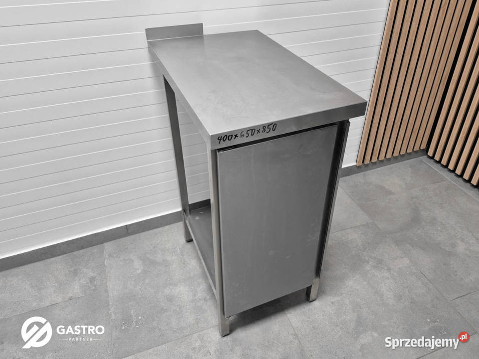 Szafka gastronomiczna ze stali nierdzewnej sprzedam