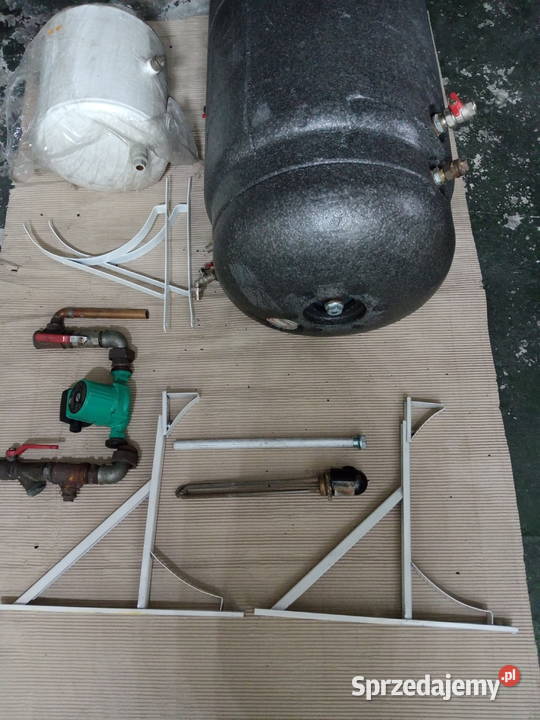 Bojler zbiornik CWU 100 L poziomy dwupłaszczowy Katowice